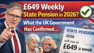 £649 Weekly State Pension in 2026? What the UK Government Has Confirmed