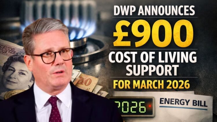 DWP Announces £900 Cost of Living Support for March 2026