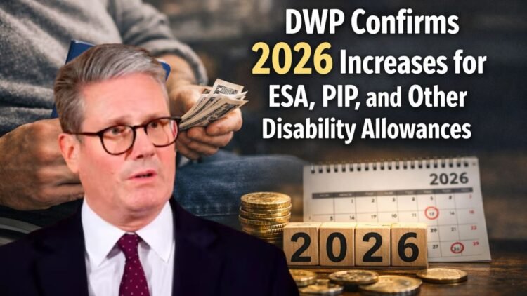 DWP Confirms 2026 Increases for ESA, PIP, and Other Disability Allowances