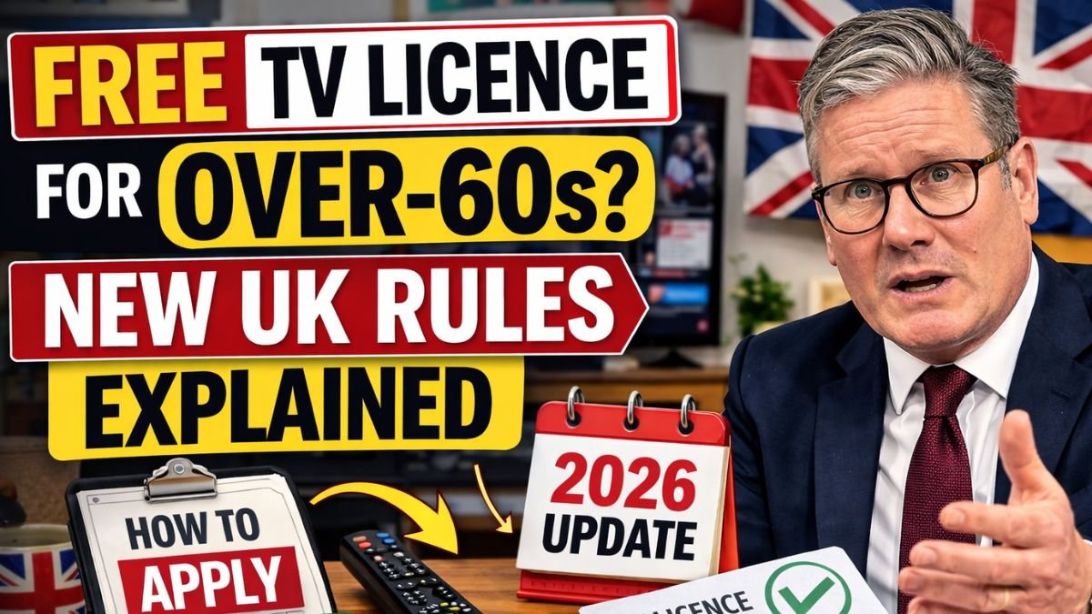 Free TV Licence for Over-60s? New UK Rules Explained and How to Apply