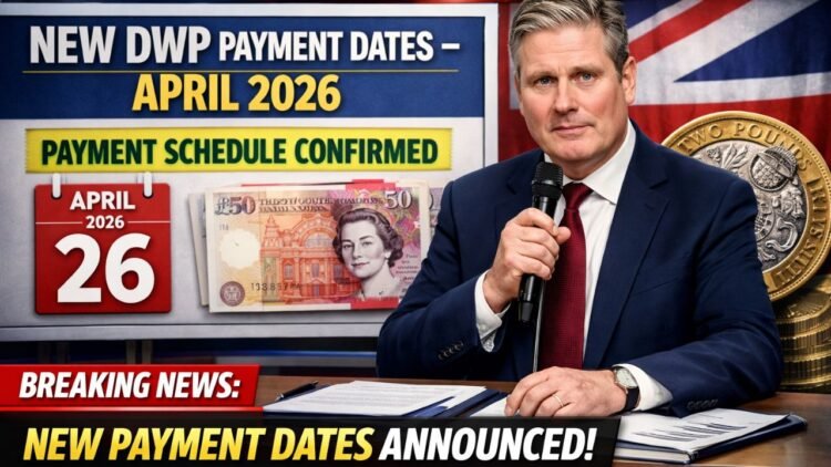 New DWP Payment Dates for April 2026 Announced