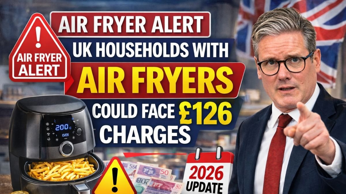 UK Households with Air Fryers Could Face £126 Charges from April