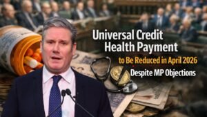 Universal Credit Health Payment to Be Reduced in April 2026 Despite MP Objections